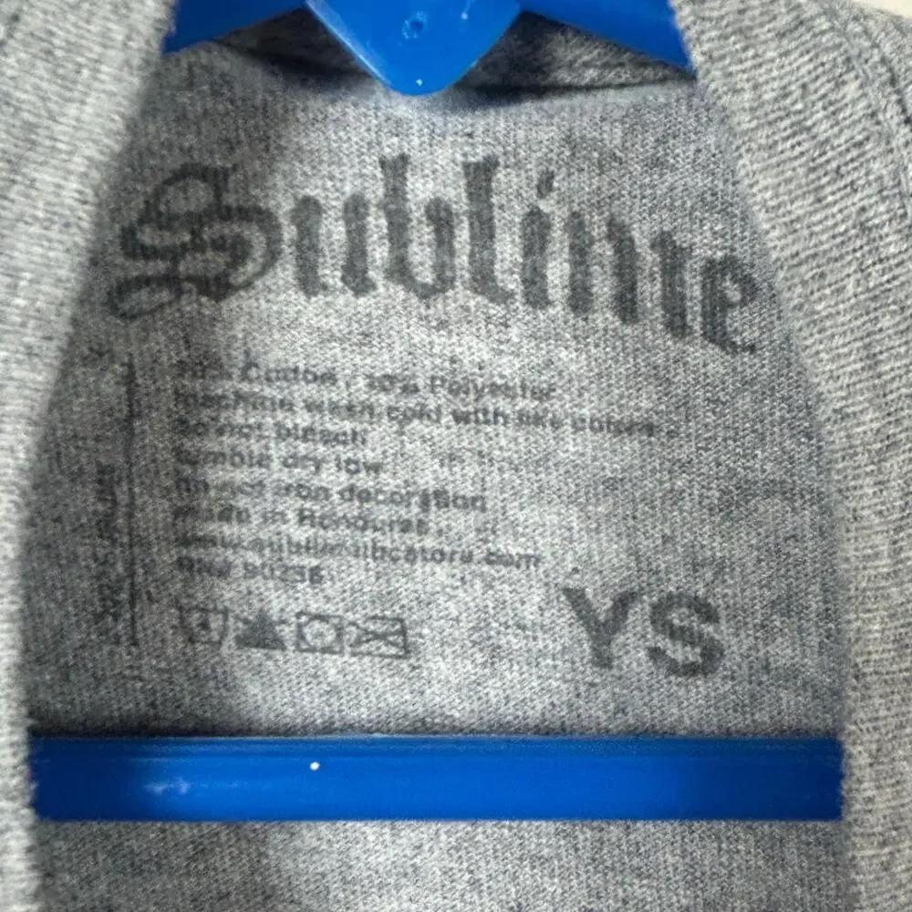 Sublime Youth Gray Band Tee size S